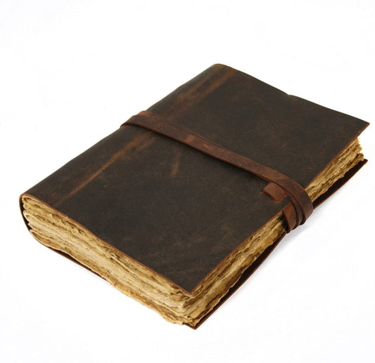 A5 Leather Journal Notebook Sketch Book Travel Holiday Journal Gift for Her Him Christmas Fathers Mothers Day