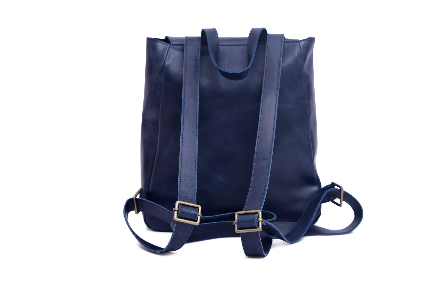 Leather Back Pack Purse |Handmade Leather Handbag | Full Grain Leather Computer or Diaper Bag-Chandler Back Pack by Melbourne Leather Co