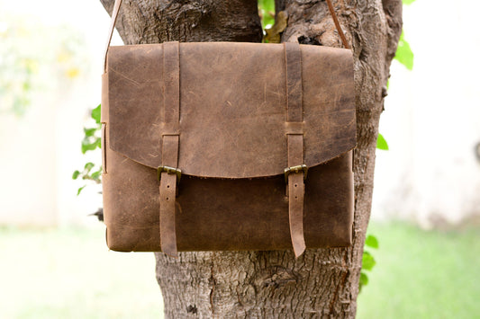 Men's Genuine Leather Bag, Fathers day, Gift for Him, Genuine Leather Bag, Men's Bag, Men's Shoulder Bag, Men's accessories