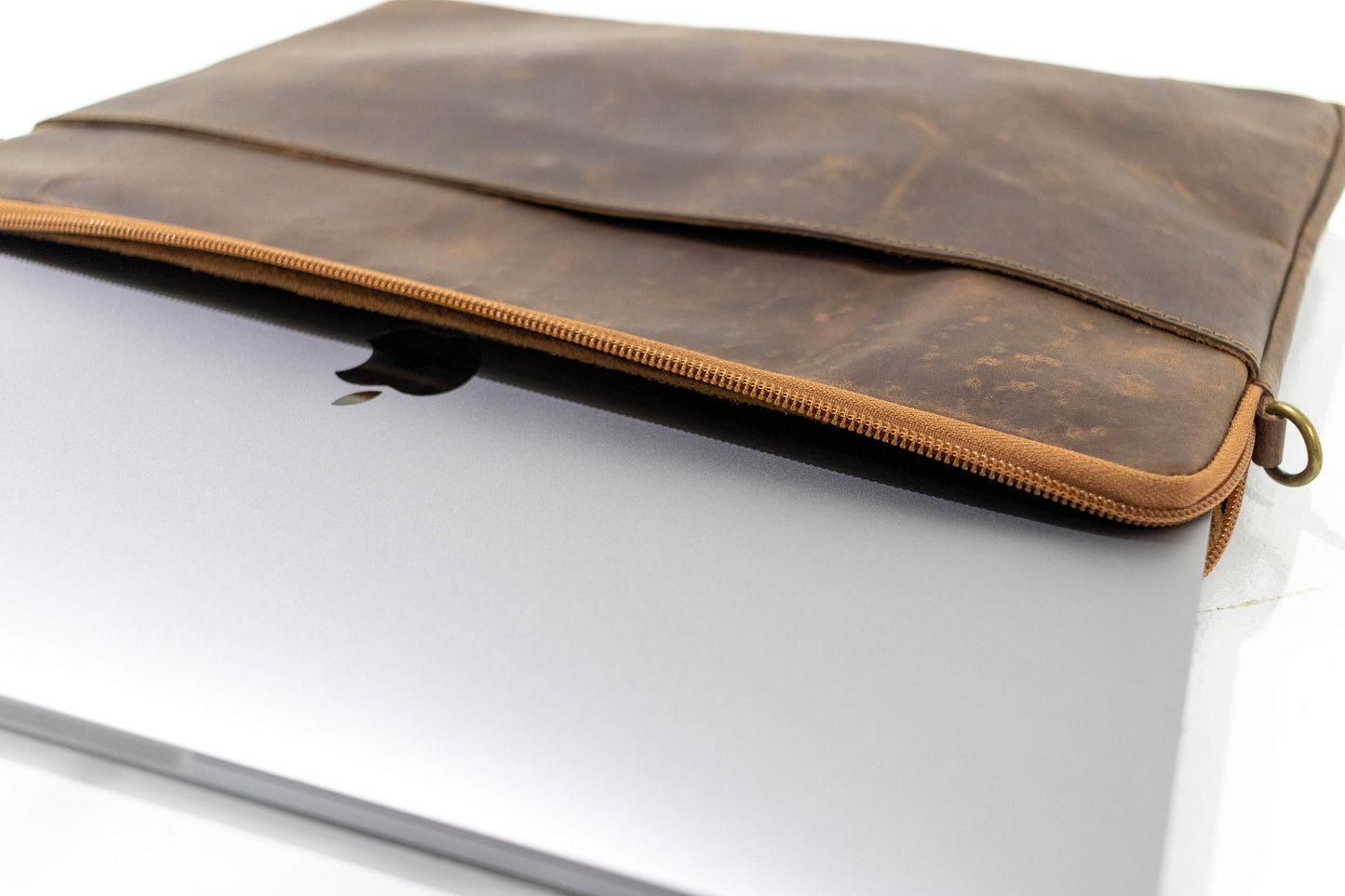 Handmade Genuine Leather macbook sleeve case for 12 13 15 inch macbook / Fathers day Gift for him  macbook air 13 15 inch sleeve case