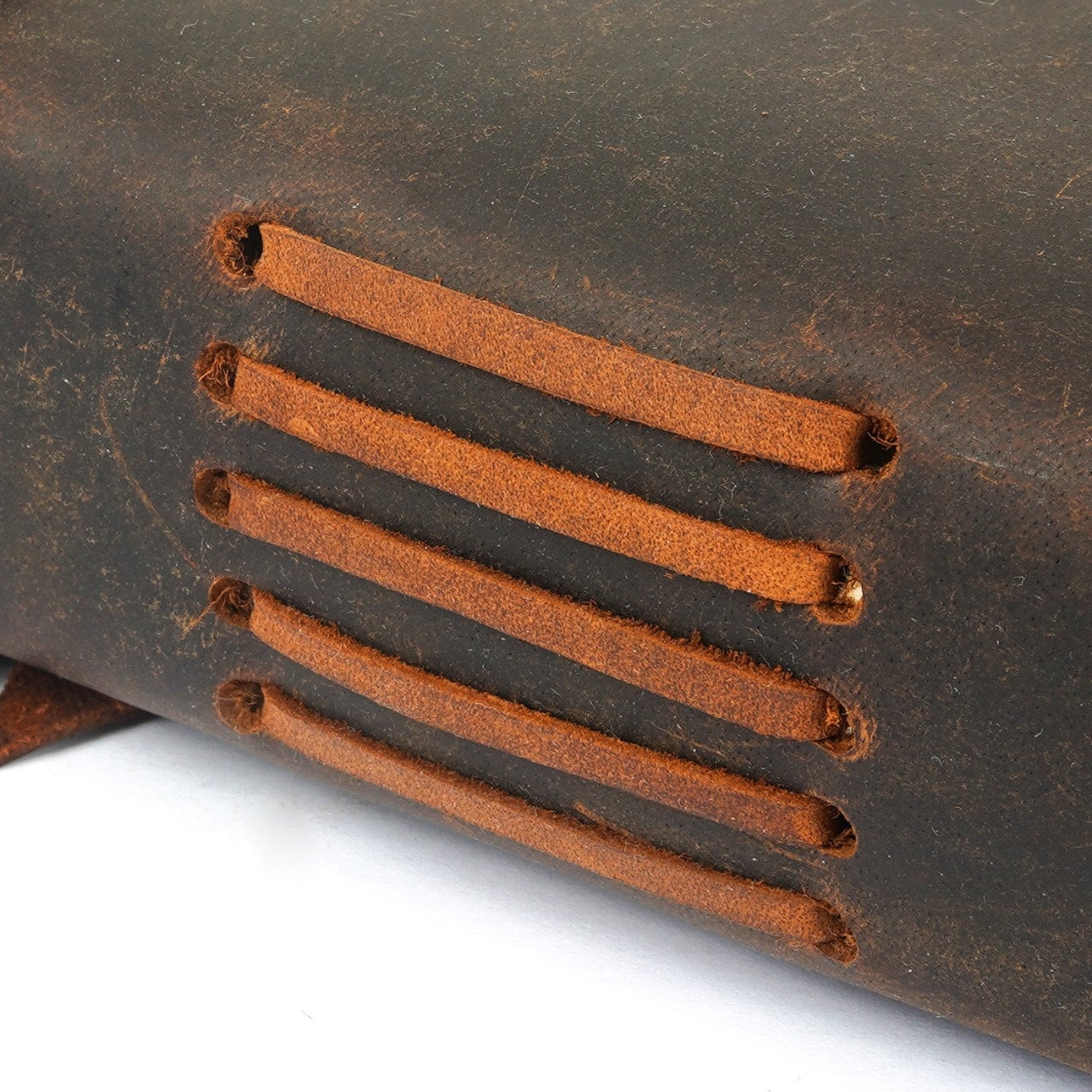 A5 Leather Journal Handmade - Free Personalisation. 7.5*5.5", Sketchbook, Notebook, Travel Journal, Wedding, Anniversary, Gift,