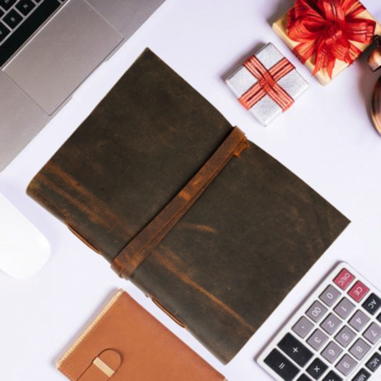 A5 Leather Journal Handmade - Free Personalisation. 7.5*5.5", Sketchbook, Notebook, Travel Journal, Wedding, Anniversary, Gift,