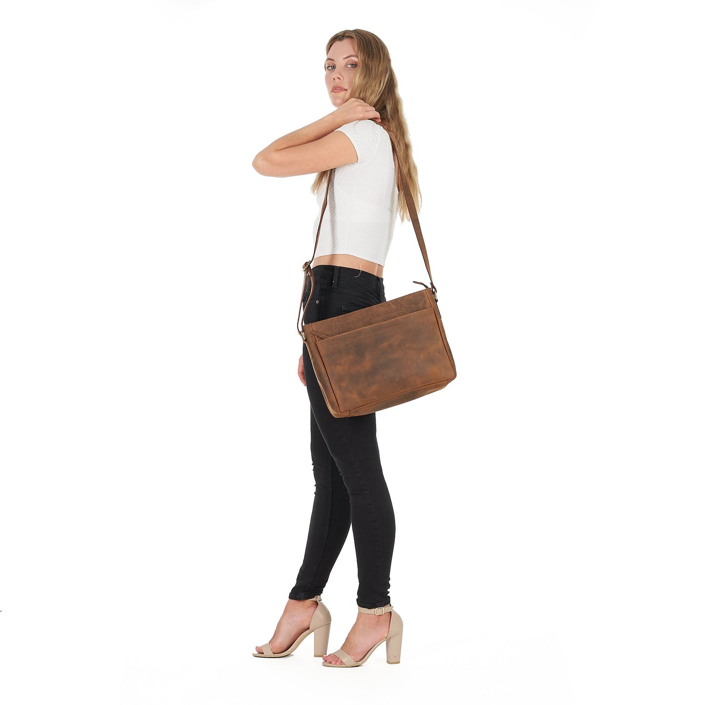 Limited Edition Leather Tote Bag | Leather Bag | Leather Purse Crossbody