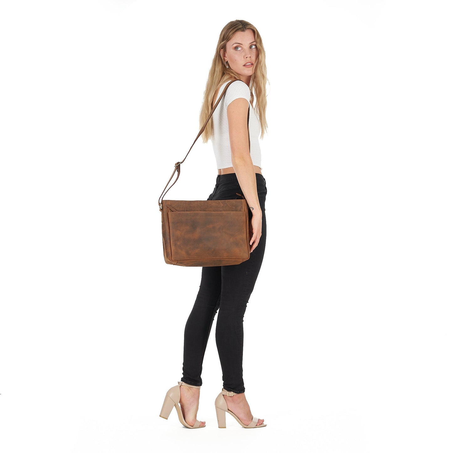 Limited Edition Leather Tote Bag | Leather Bag | Leather Purse Crossbody