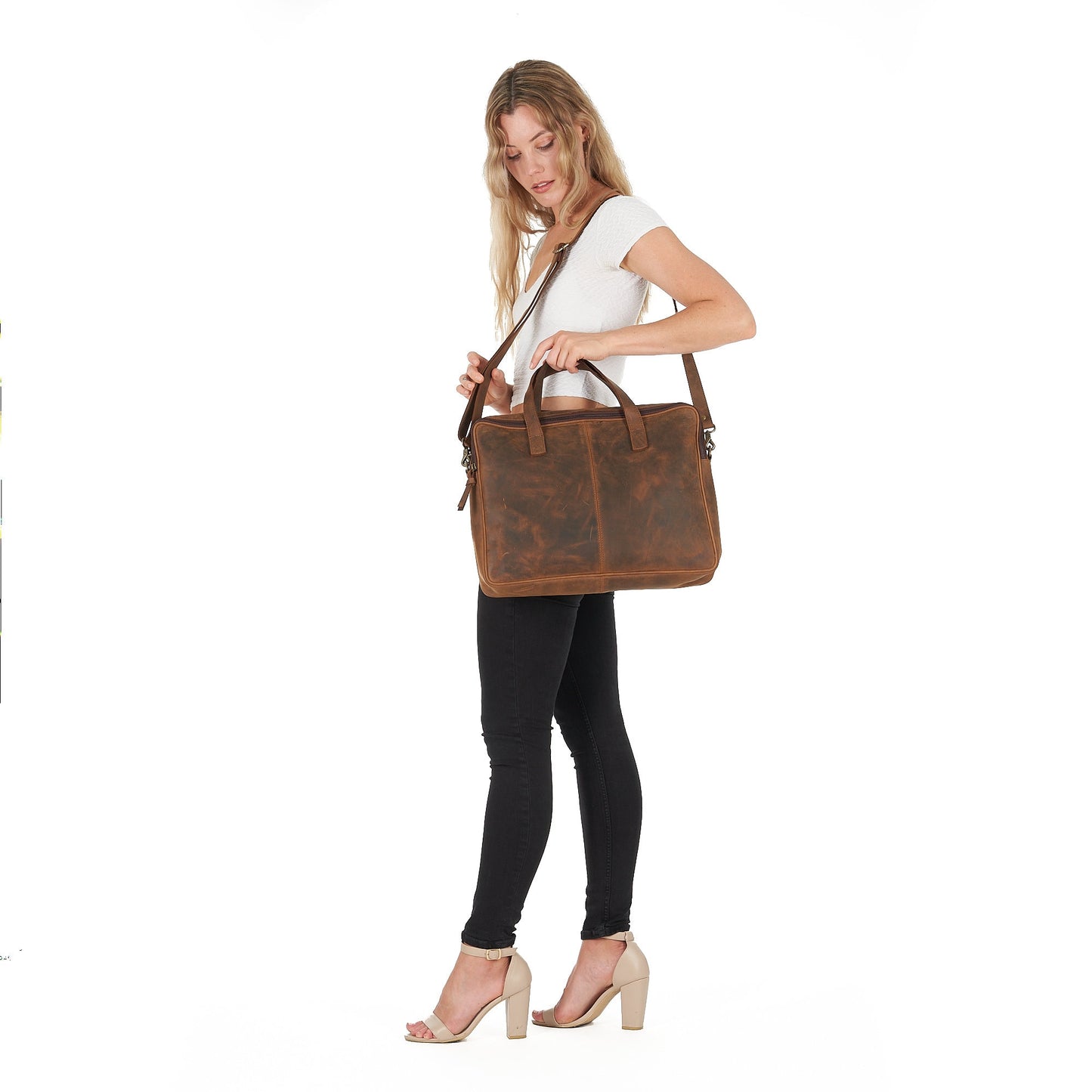 Handmade Full Grain Rustic Leather Messenger Bag Leather Laptop Bag Men Briefcase Satchel Handbag Crossbody Bag Best Men Gift