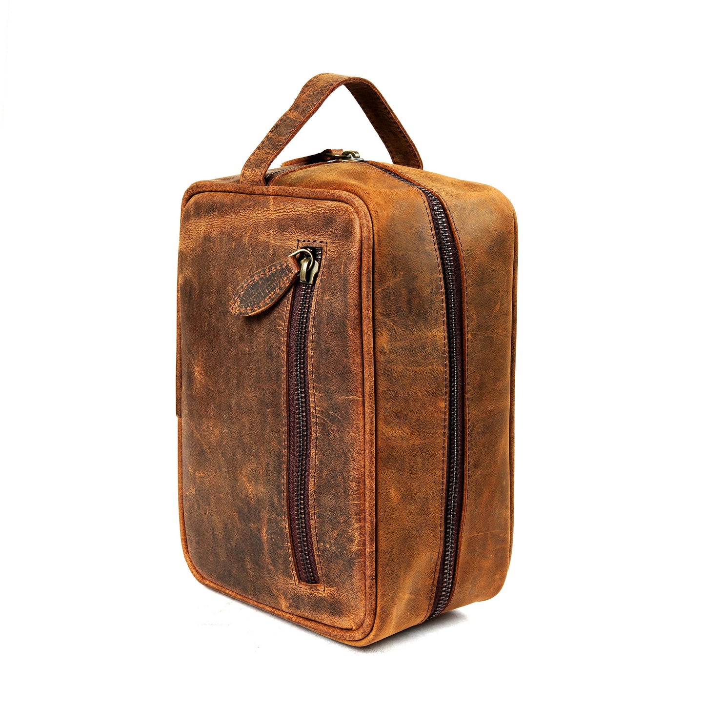 Rustic Leather dopp kit, Personalized groomsmen gift, leather dopp kit, mens leather toiletry bag, mens dopp kit, mens toiletry bag