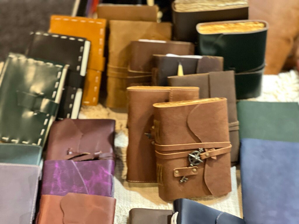 Wholesale Lot 10*A5 Leather Journals Notebook Sketch Book Travel Holiday Journal Gift for Her Him Christmas Fathers Mothers Day
