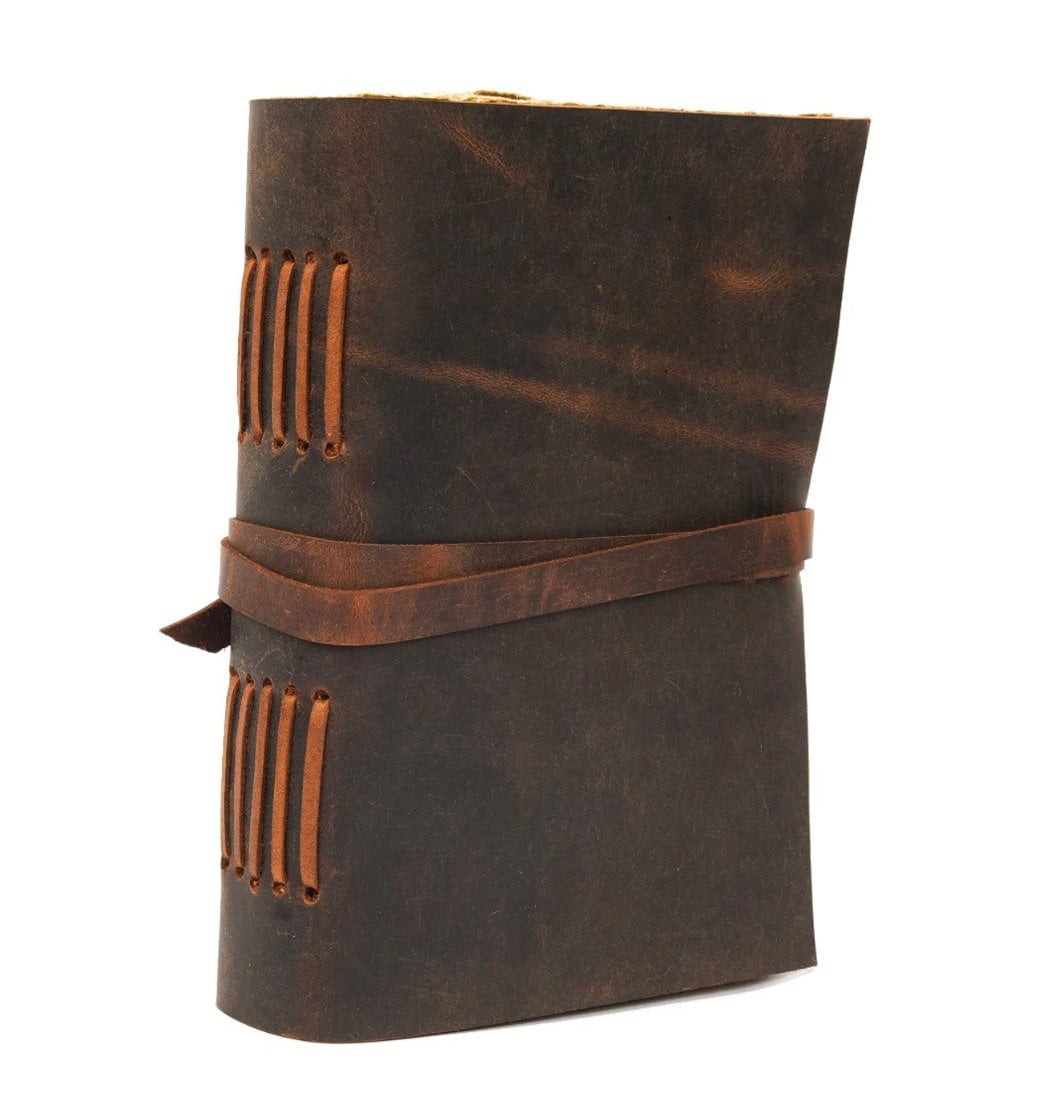 A5 Leather Journal Notebook Sketch Book Travel Holiday Journal Gift for Her Him Christmas Fathers Mothers Day