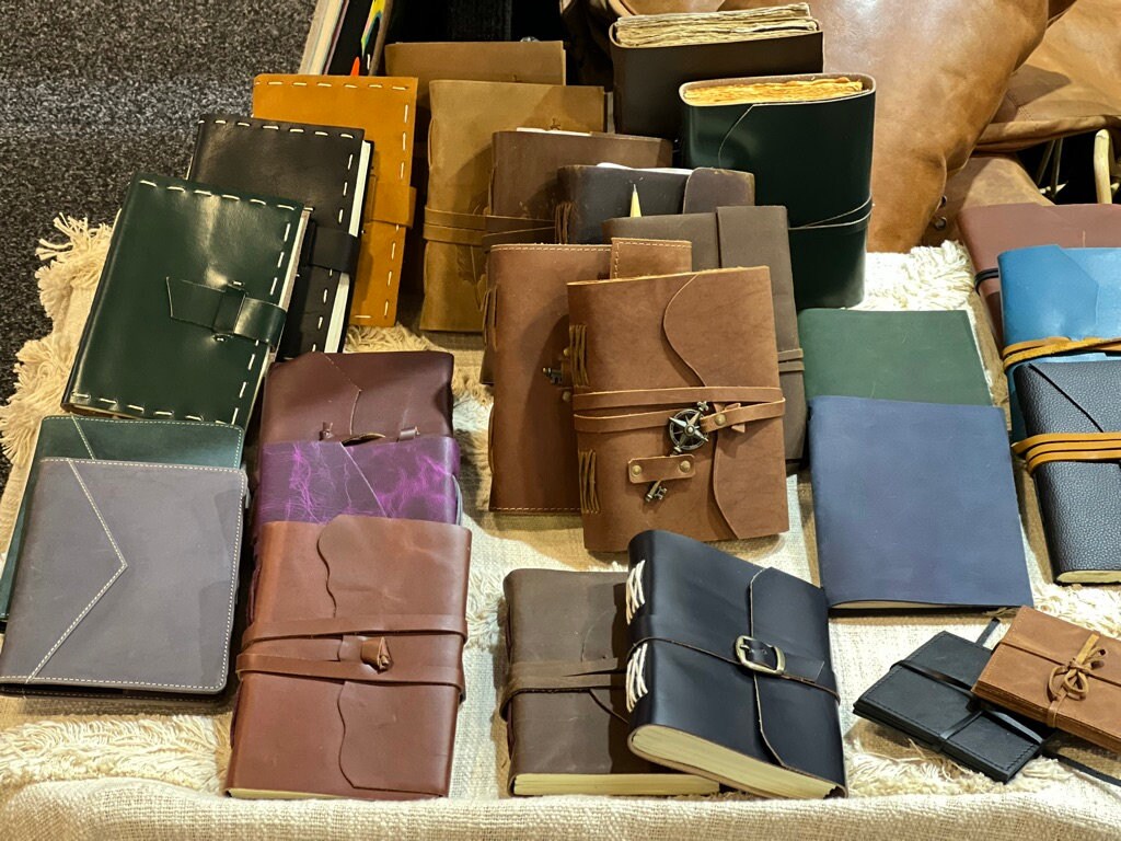 Wholesale Lot 10*A5 Leather Journals Notebook Sketch Book Travel Holiday Journal Gift for Her Him Christmas Fathers Mothers Day