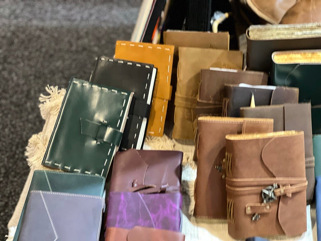Wholesale Lot 10*A5 Leather Journals Notebook Sketch Book Travel Holiday Journal Gift for Her Him Christmas Fathers Mothers Day